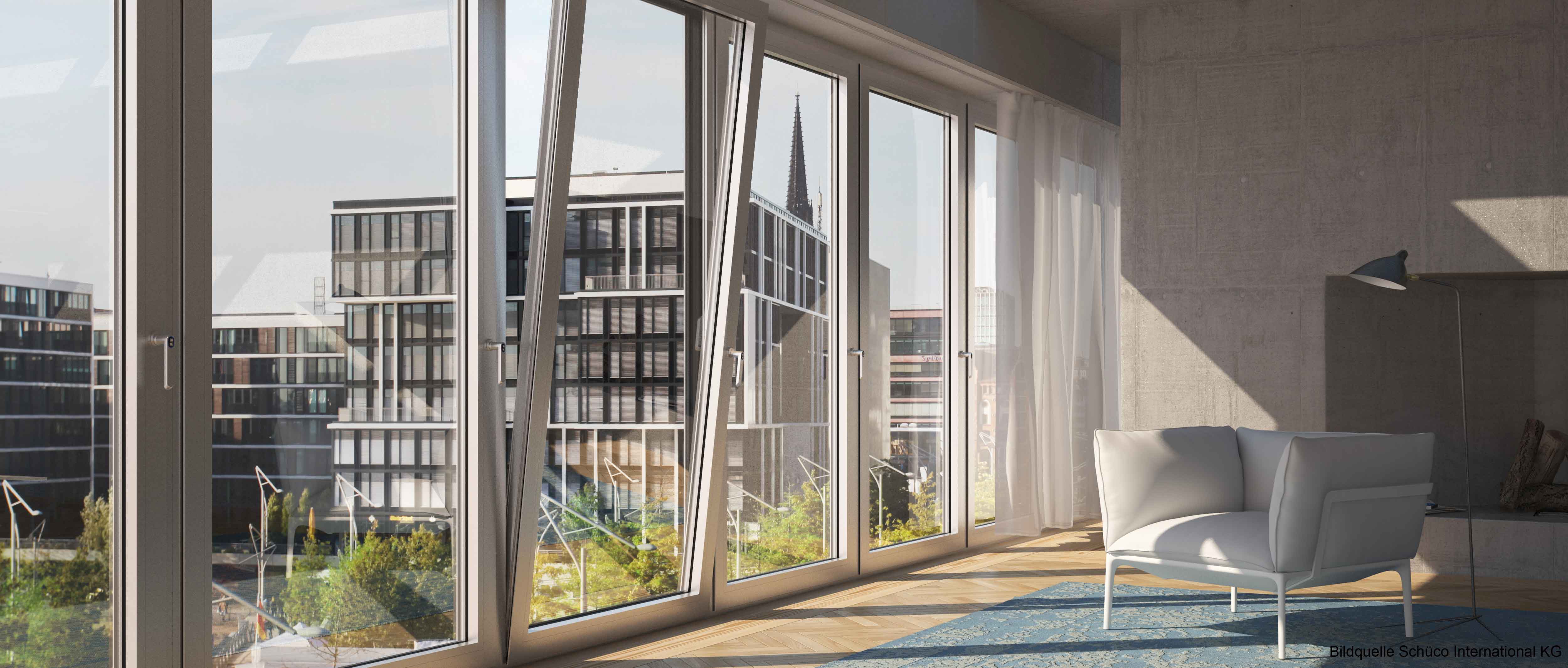 Ftherne AluminiumFenster aus Herne für das Ruhrgebiet