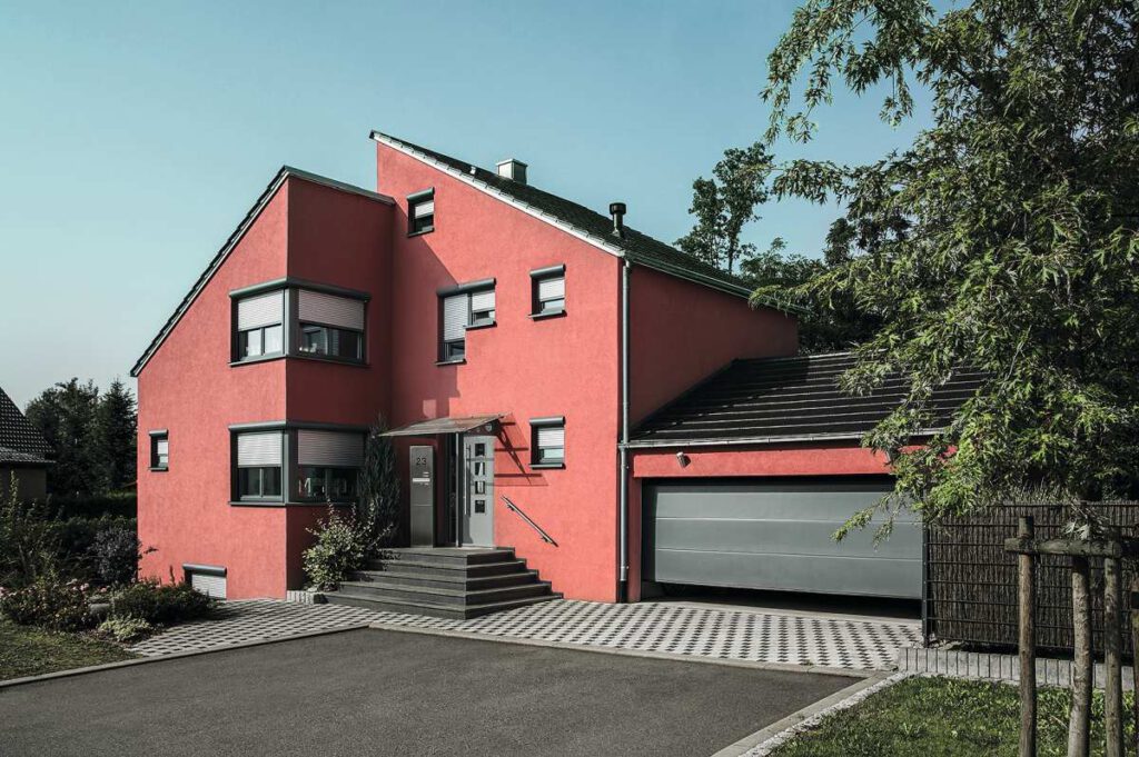 Haus in Bochum mit einer neuen Dreifachverglasung